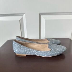 Shoes of Prey Embossed Ballet Flat Size 8